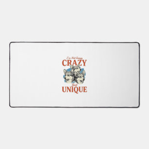 Funny Corgi Unique Vintage Engraving T-Shirt Desig Desk Mat