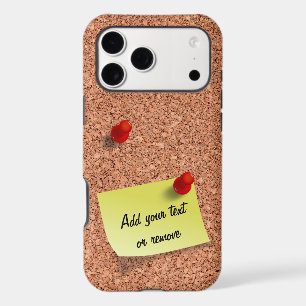 FUNNY Cork Board with Customisable Text on Post It