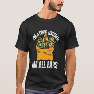 Funny Corn For Men Women Kids Farmer Crop Kernel M T-Shirt