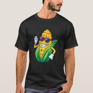 Funny Corn For Men Women Kids Farmer Crop Kernel M T-Shirt