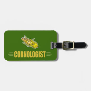 Funny Corn Luggage Tag