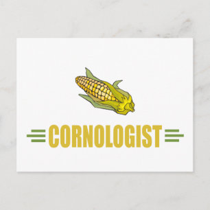 Funny Corn Postcard