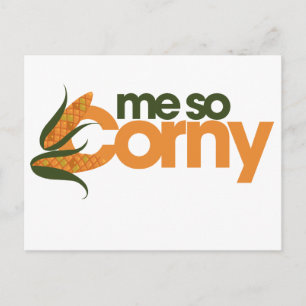 Funny Corn Postcard