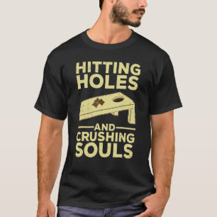 Funny Cornhole Art For Men Women Board Game Cornho T-Shirt