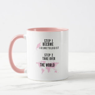Funny Cosmetology School Graduation Cosmetologist Mug