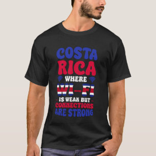 Funny Costa Rica Pride Design for Tico Tica T-Shirt