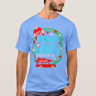 Funny Costume Christmas Tree Truck Jolliest Bunch T-Shirt