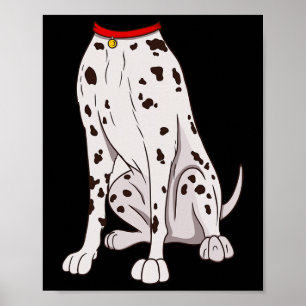Funny Costume  for Halloween Dog Animal Cosplay Poster