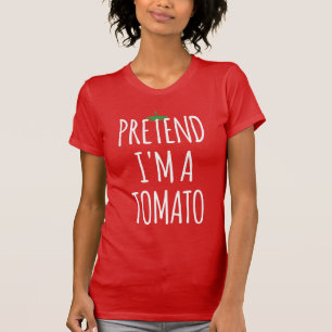 Funny Costume Halloween - Pretend I'm A Tomato T-Shirt
