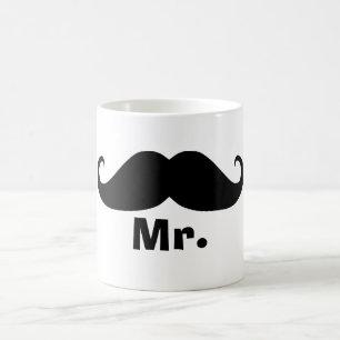 funny couple mug set x2,mr & mrs