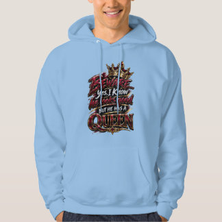 Funny Couple Quote for Kings Hoodie
