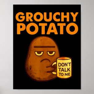 Funny Couple Sweet Tato &amp; Grouchy Tato  Poster