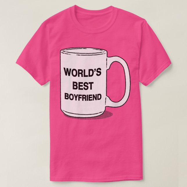 Funny Couplefor MenWorlds Best Boyfriend Mug  T-Shirt (Design Front)