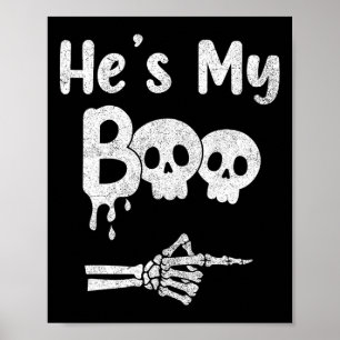 Funny Couples Halloween Matching Costumes  Poster