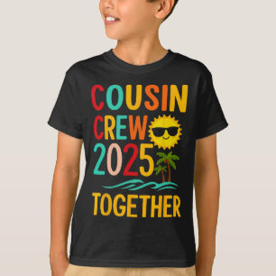 Funny Cousin Crew 2025 Together Summer T-Shirt