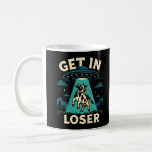 Funny Cow Abduction By UFO Coffee Mug