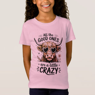 Funny Cow Crazy Good Vibes T-Shirt