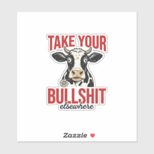 Funny Cow Elsewhere Vintage Shirt Design_