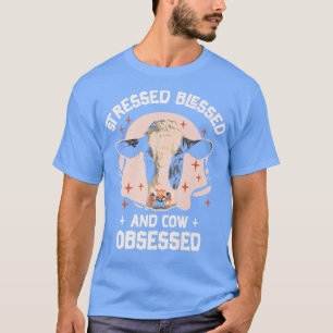 Funny Cow Farming Milk Dairy Farmer Agriculture T-Shirt