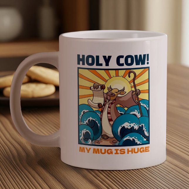 Funny Cow Holy Cow! My Mug Is Huge Epic Cartoon (Creator Uploaded)