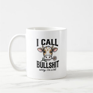 Funny Cow I Call Vintage Shirt Design_1 Coffee Mug