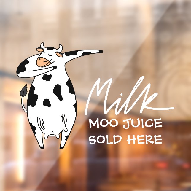Funny Cow Milk Moo Juice Sold Here  (Sheet 2)