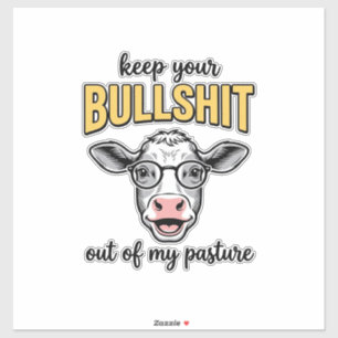 Funny Cow Pasture Vintage Shirt Design_1