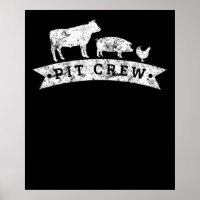 Funny Cow Pig Chicken Lovers Gift | Funny BBQ Love