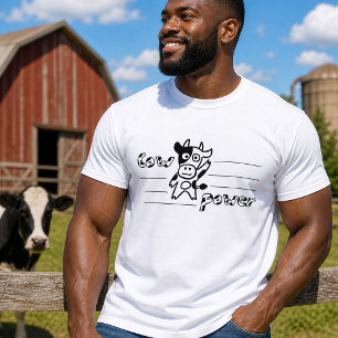 Funny Cow Power T-Shirt