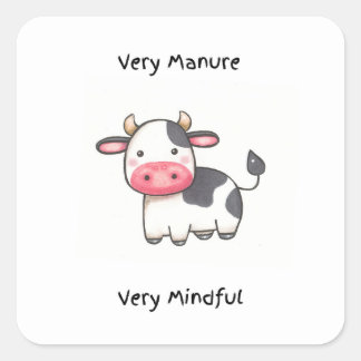 Funny Cow Sticker