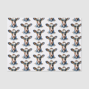 Funny Cow Stylish Shades Tissue Paper