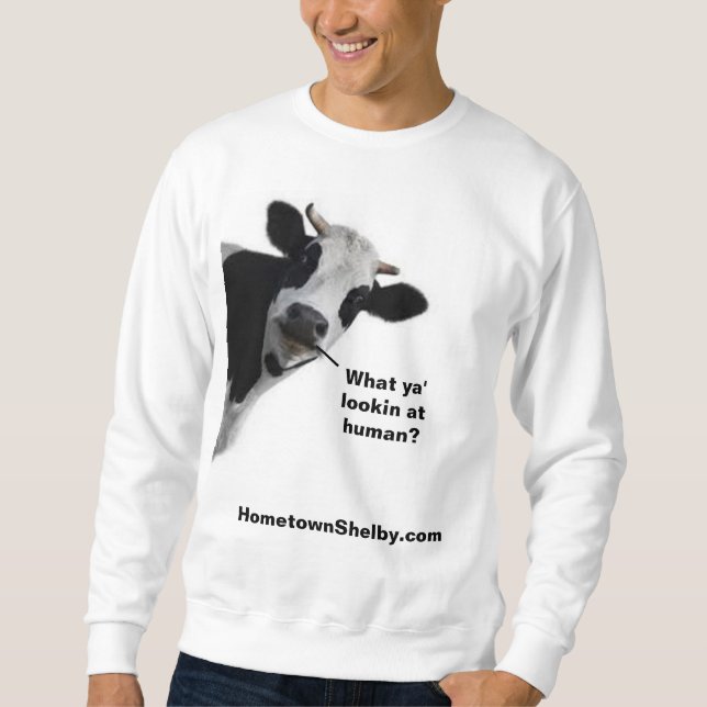 Funny cow sweatshirt (Front)