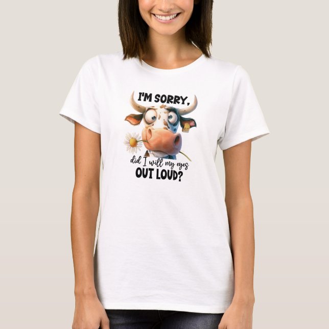 Funny cow t-shirt (Front)