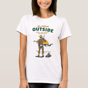 Funny Cowboy Drinking Whiskey T-Shirt