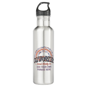 Funny Coworker Gifts Most Likely To : PERSONALIZED 710 Ml Water Bottle