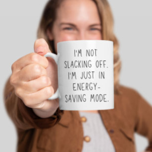 Funny Coworker Office White Elephant Gift Two-Tone Coffee Mug