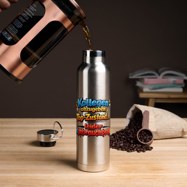 Funny Coworker Quote – Office Humor Bottle (Coffee (Rotated))