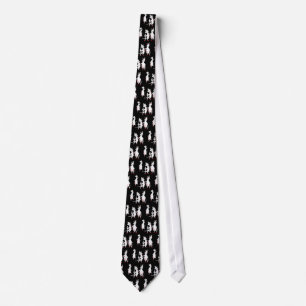Funny cows cartoon tie