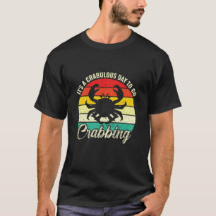 Funny Crab Men Women Kids Crabbing Hunting Fishing T-Shirt