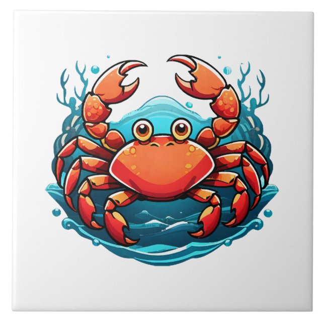 funny-crab tile (Front)