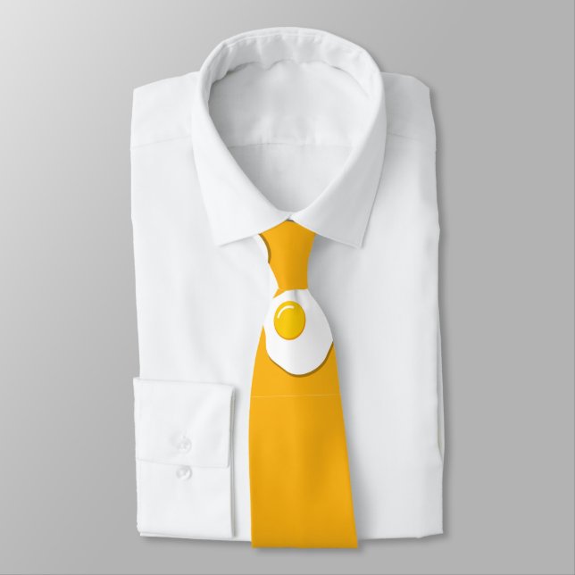 Funny cracked eggs tie (Tied)