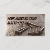 Funny craftsman help for poor husband craftsman