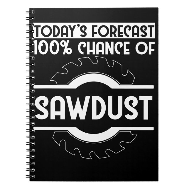 Funny Craftsman Woodworking Father Carpenter Notebook (Front)