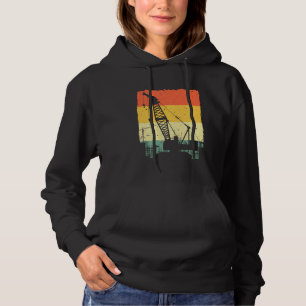 Funny Crane Men Women Crane Operator Heavy Equipme Hoodie