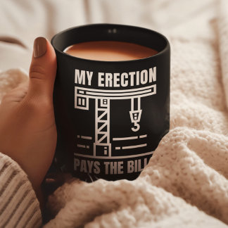 Funny Crane Operator | Construction Job Site Humou Coffee Mug