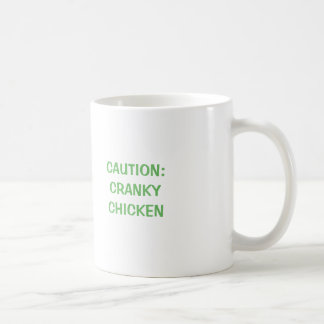 Funny cranky chicken silkie coffee mug