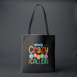 Funny crazy Bingo caller word art  Tote Bag<br><div class="desc">Funny crazy Bingo caller word art Tote Bag</div>