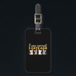 Funny Crazy Cat Lady Kitty and Kitten Lover Luggage Tag<br><div class="desc">I Was Normal 3 Cats Ago. Funny and humourous cat merchandise for cat lover, cat mum or cat dad, crazy cat lady, owner of cute little kittens and kitties. Cool and awesome graphic merchandise for those who love their furry pet and fuzzy kitty. Perfect gift for him or her on...</div>
