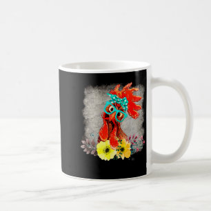 Funny Crazy Chicken Lady Word Art Coffee Mug