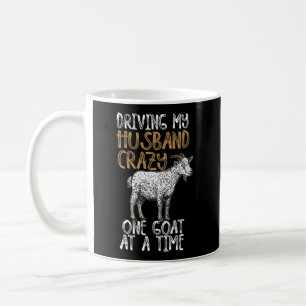 Funny Crazy Goat Lady Gift For Women Pet Farm Anim Coffee Mug